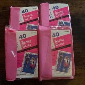 Vintage 1990 Mattel Barbie Trading Cards 160 Count